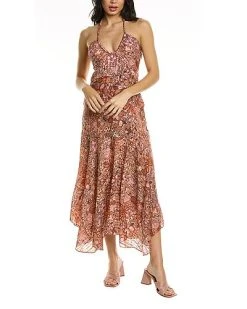 A.L.C. Amina Silk-Blend Dress Women