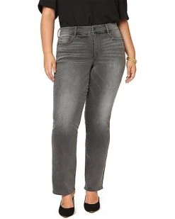 NYDJ Plus Marilyn Stability Straight Jean Women