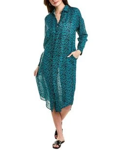 Solid & Striped The Oxford Linen-Blend Maxi Dress Women