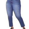 NYDJ Plus Sheri Alton Slim Straight Leg Jean Women