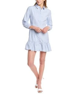 70/21 Ruffle Shirtdress Women