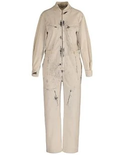 STELLA MCCARTNEY Linen-Blend Jumpsuit Women