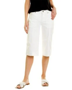 NYDJ Petite Leon Melon Wide Leg Pedal Pusher Jean Women