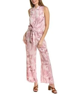 Vince Camuto Llared Watercolor Jumpsuit Women