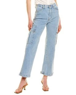 WeWoreWhat Utility Straight Leg Jean Women