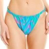 WeWoreWhat Adjustable Ruched Bikini Bottom Women