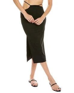 WeWoreWhat Cutout Midi Skirt Women
