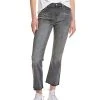 7 For All Mankind Yhem Grey Slim Jean Women