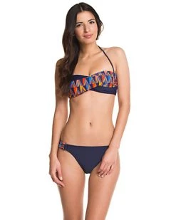 Shoshanna "Casco Bay" Multicolor Print Loop Bottom Women