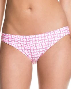 Shoshanna Pink Morrocan Tile Print Brief Women