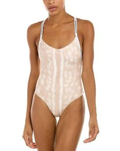 Burberry Logo Strap One-Piece Women
