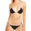 Burberry Vintage Check Detail Triangle Bikini Women