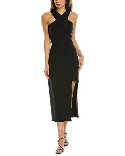 Halston Kora Midi Dress Women