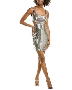 Halston Guiliana Sequin Dress Women