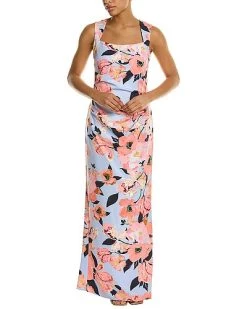 Adrianna Papell Mermaid Maxi Dress Women