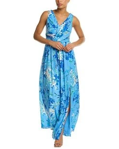 Adrianna Papell Chiffon Maxi Dress Women