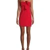 Alexia Admor Strapless Bow Dress Women